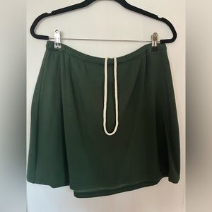 aerie offline drawstring skirt